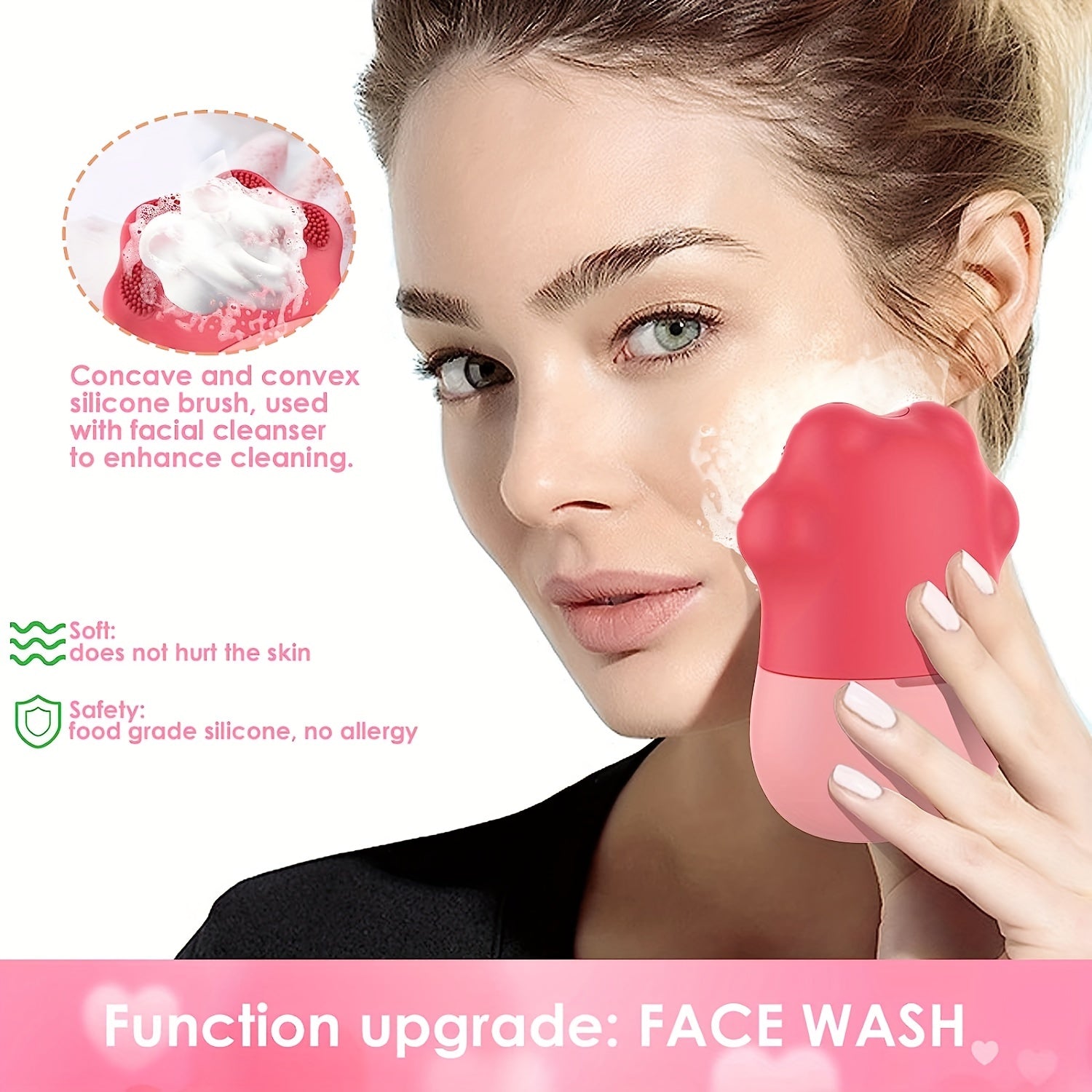 Ultrasonic Self-Cleaning Pet Hair Remover Brush